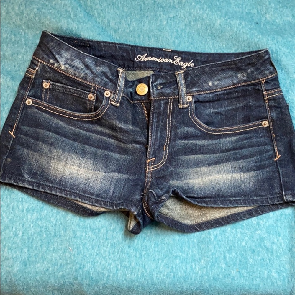 American eagle jean shorts